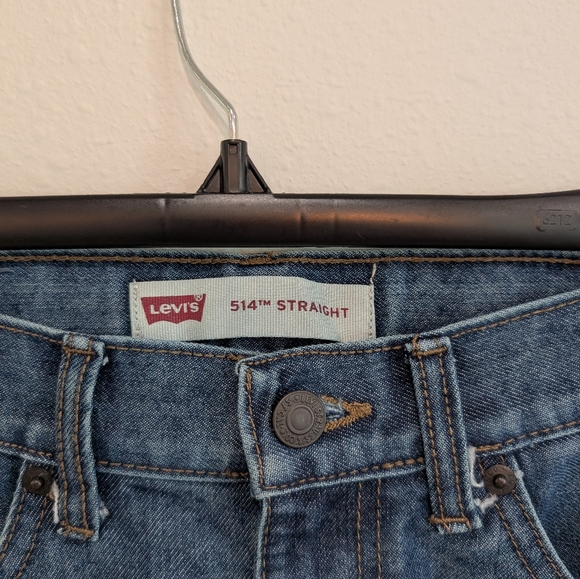 Levi's 514 Straight Leg Jeans Size 26 Medium Wash - Picture 4 of 8